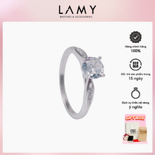 Nhẫn bạc nữ LAMY Gemstone Gleam Ring Silver CDE8183SV - Nhẫn bạc ta cao cấp
