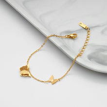 Vòng tay LAMY Pave Butterfly Unity Bracelet Gold CDE2015GG