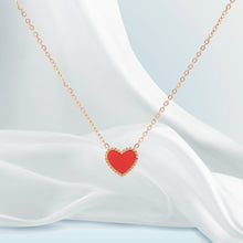 Dây chuyền LAMY Double Sided Heart Necklace CDE6012RD