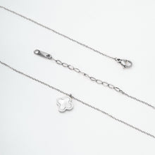 Dây chuyền nữ Two-sided Lucky Leaves Necklace Sliver CDE6026SV