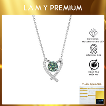 Dây chuyền kim cương Moissanite LAMY Heart Embrace 6.5 ly kiểm định GRA CDEDN016BE - Hàng chính hãng đã kiểm định