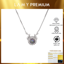 Dây chuyền kim cương Moissanite LAMY Reindeer Charm 5.0 ly CDEDN044BE - Hàng chính hãng đã kiểm định