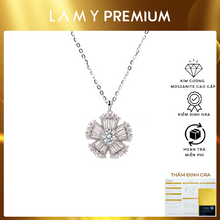 Dây chuyền kim cương Moissanite LAMY Crystal Bloom 5 ly CDEDN053WH - Hàng chính hãng đã kiểm định