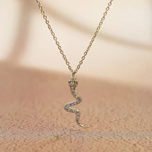 Dây chuyền bạc nữ LAMY Snake Shaped Pendant Necklace Silver 6409SV