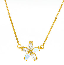 Dây chuyền bạc nữ LAMY Celestial Bloom Necklace Gold CDE6419GG