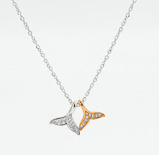 Dây chuyền bạc nữ LAMY Mermaid Tail Necklace Rose Gold 6421RG