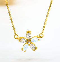 Dây chuyền bạc nữ LAMY Celestial Bloom Necklace Gold CDE6419GG