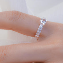 Nhẫn bạc nữ LAMY Shimmering Ring Silver CDE8186SV - Nhẫn bạc ta cao cấp