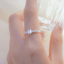 Nhẫn bạc nữ LAMY Radiant Ring Silver CDE8187SV - Nhẫn bạc ta cao cấp