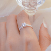 Nhẫn bạc nữ LAMY Radiant Ring Silver CDE8187SV - Nhẫn bạc ta cao cấp