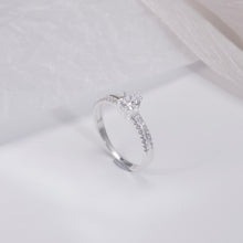 Nhẫn bạc nữ LAMY Shimmering Ring Silver CDE8186SV - Nhẫn bạc ta cao cấp