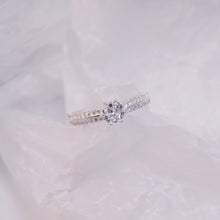 Nhẫn bạc nữ LAMY Shimmering Ring Silver CDE8186SV - Nhẫn bạc ta cao cấp