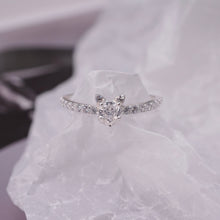 Nhẫn bạc nữ LAMY Glittering Ribbon Ring Silver CDE8180SV - Nhẫn bạc ta cao cấp