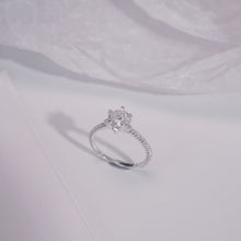 Nhẫn bạc nữ LAMY Large Apricot Blossom Ring Silver CDE8184SV - Nhẫn bạc ta cao cấp