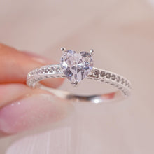 Nhẫn bạc nữ LAMY Eternal Heart Ring Silver CDE8192SV - Nhẫn bạc ta cao cấp