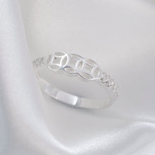 Nhẫn bạc LAMY Kim tiền Three-Coins Ring Silver CDE8229SV - Nhẫn bạc ta cao cấp