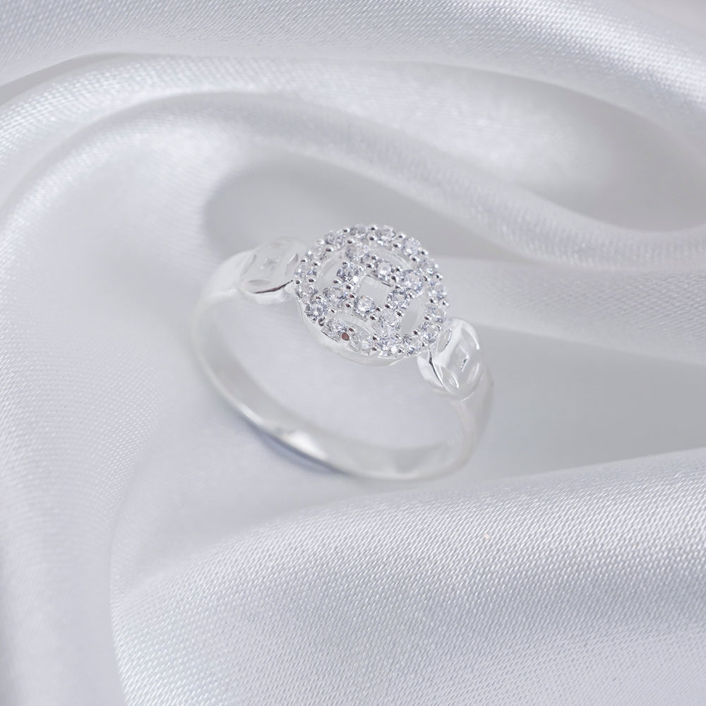 Lucky Coin Innovation Ring Silver