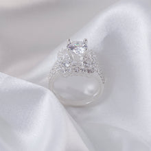 Nhẫn bạc LAMY Luxurious Queen's Ring Silver CDE8224SV - Nhẫn bạc ta cao cấp