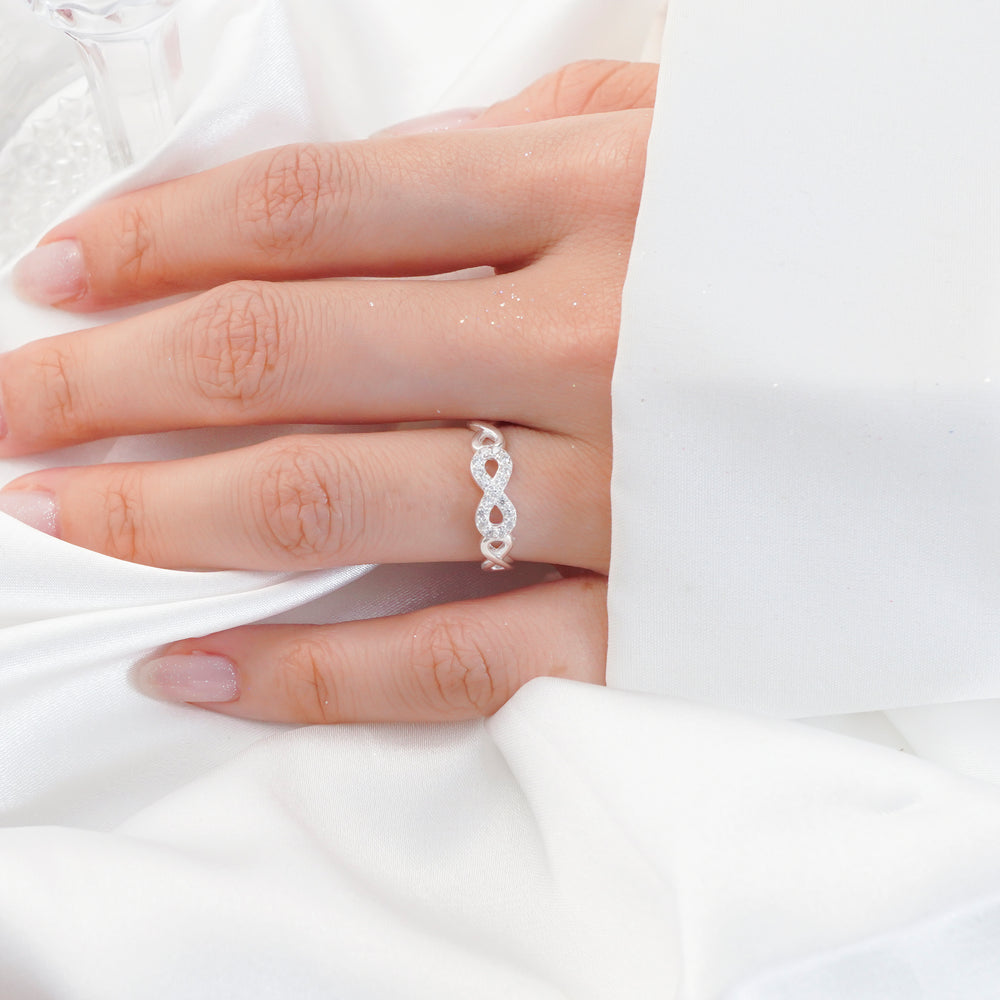 Fortune Stone Ring Silver