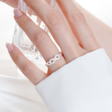 Nhẫn bạc nữ LAMY Infinity Gemstone Ring Silver CDE8226SV - Nhẫn bạc ta cao cấp