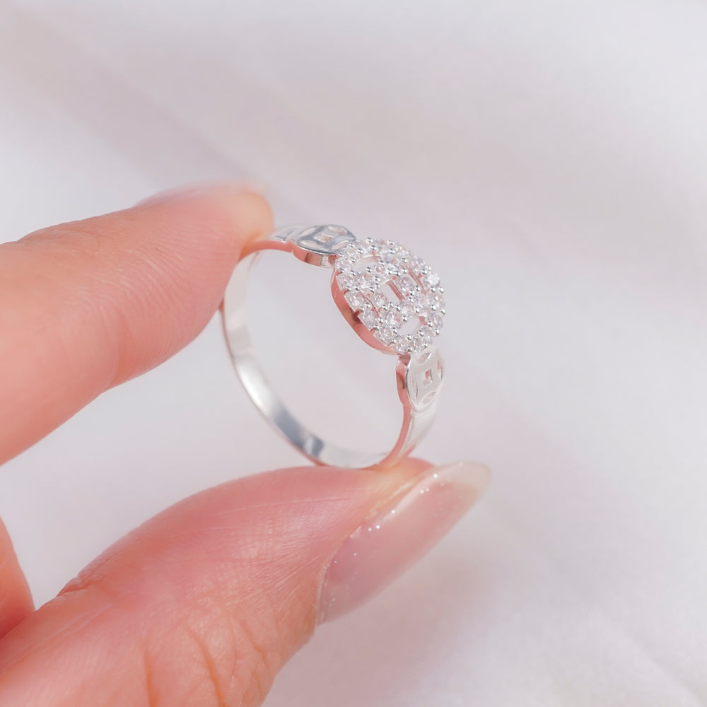 Lucky Coin Innovation Ring Silver