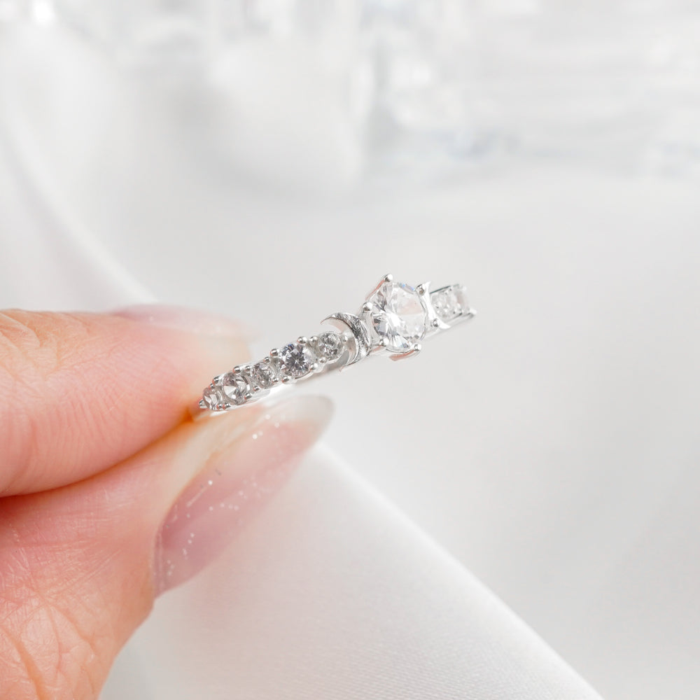 Delicate Light Luxury Ring - 8248SV