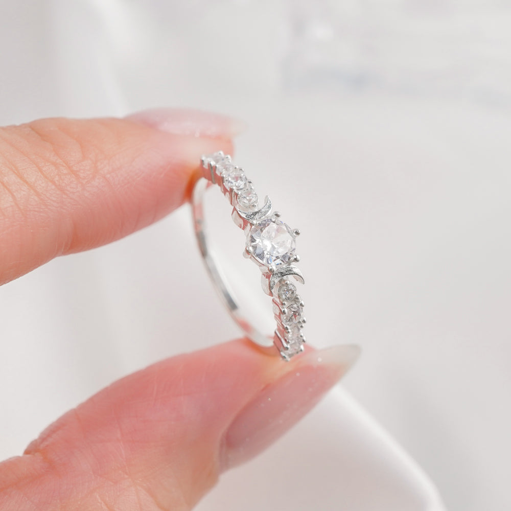 Delicate Light Luxury Ring - 8248SV