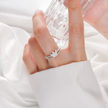 Nhẫn bạc nữ LAMY Unique Crown Ring Silver CDE8251SV - Nhẫn bạc ta cao cấp