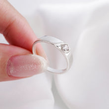 Nhẫn bạc nam nữ CDE Classic Modern Romantic Couple Ring Silver CDE8244SV - Nhẫn bạc ta cao cấp