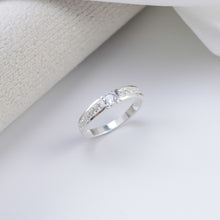 Nhẫn bạc nam nữ LAMY Gemstone Couple Ring Silver 8237 - Nhẫn bạc ta cao cấp