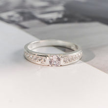 Nhẫn bạc nam nữ LAMY Gemstone Couple Ring Silver 8237 - Nhẫn bạc ta cao cấp