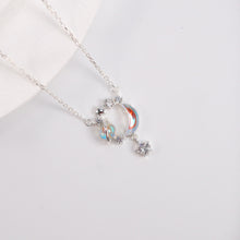 Dây chuyền bạc nữ LAMY Moon And Sun Moonstone Necklace 6400SV