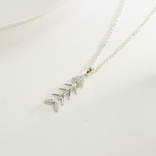 Dây chuyền bạc nữ LAMY Fish Bone Pendant Necklace Silver 6418SV