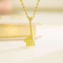 Dây chuyền bạc nữ LAMY Sparkling Giraffe Necklace Gold 6425
