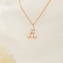 Dây chuyền bạc nữ LAMY Tower Pendant Necklace Gold 6410