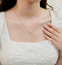 Dây chuyền bạc nữ LAMY Celestial Bloom Necklace Gold CDE6419GG