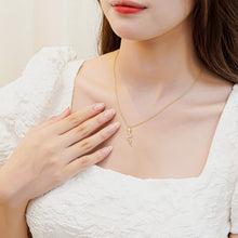 Dây chuyền bạc nữ LAMY Snake Shaped Pendant Necklace Gold 6409GG