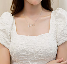 Dây chuyền bạc nữ LAMY Twinkling Love Necklace Rose Gold 6413SV