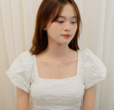 Dây chuyền bạc nữ LAMY Moonlit Glow Necklace Gold 6423