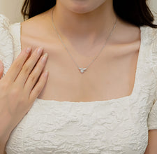 Dây chuyền bạc nữ LAMY Sweet Bee Necklace Rose Gold 6415SV