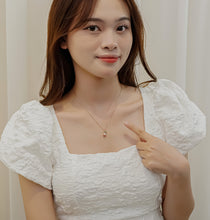 Dây chuyền bạc nữ LAMY Love Rosebud Necklace Rose Gold 6428