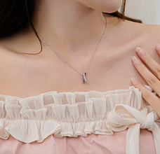 Dây chuyền bạc nữ LAMY Intertwined Sparkle Necklace Silver 6422SV