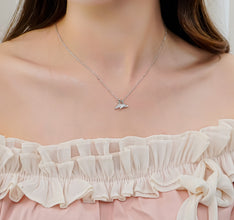 Dây chuyền bạc nữ LAMY Sunburst Necklace Silver 6421SV