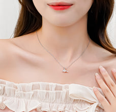 Dây chuyền bạc nữ LAMY Mermaid Tail Necklace Rose Gold 6421RG