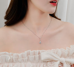 Dây chuyền bạc nữ LAMY Sparkling Giraffe Necklace Silver 6425