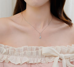 Dây chuyền bạc nữ LAMY Sparkling Giraffe Necklace Silver 6425