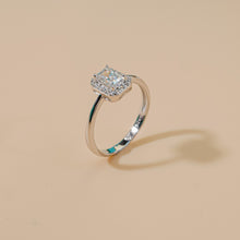 Nhẫn kim cương Moissanite LAMY Elegant Emerald 4x6mm kiểm định GRA CDEDR037 - Hàng chính hãng đã kiểm định