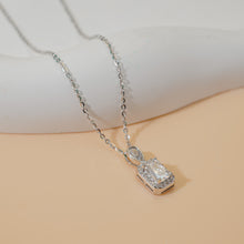 Dây chuyền kim cương Moissanite LAMY Radiant Grace kiểm định GRA CDEDN009 - Hàng chính hãng đã kiểm định