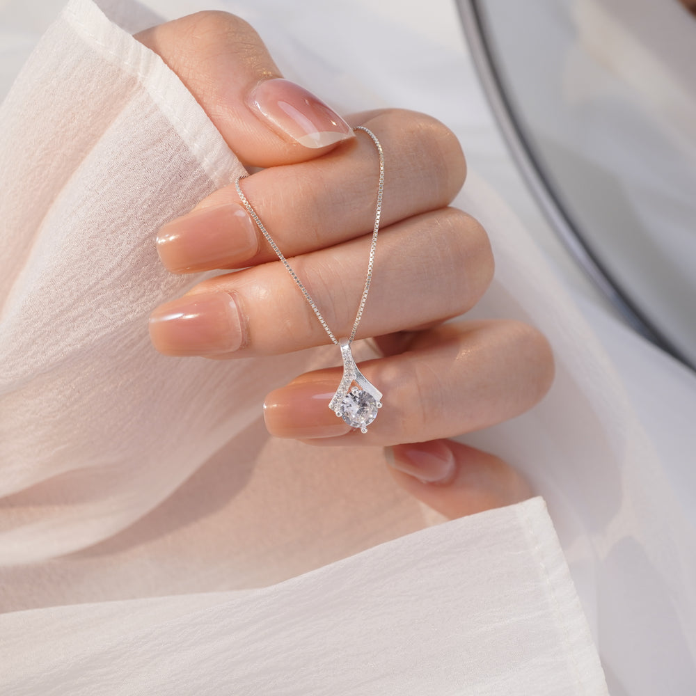 Infinite Love Necklace Silver