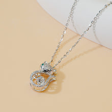 Dây chuyền kim cương Moissanite LAMY Lucky Cat 4 ly kiểm định GRA CDEDN017WH - Hàng chính hãng đã kiểm định